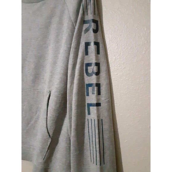 Gap Star Wars Rebel Logo With Blue Stripes Gray Hoodie Size L - Picture 3 of 11